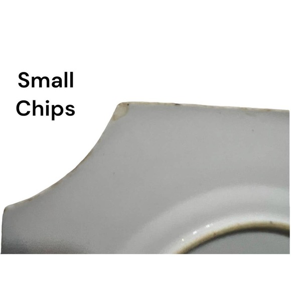 Antique Wileman Shelley Japan 3476 Imari Square Queen Anne 1880s Cake Plate - Picture 9 of 10